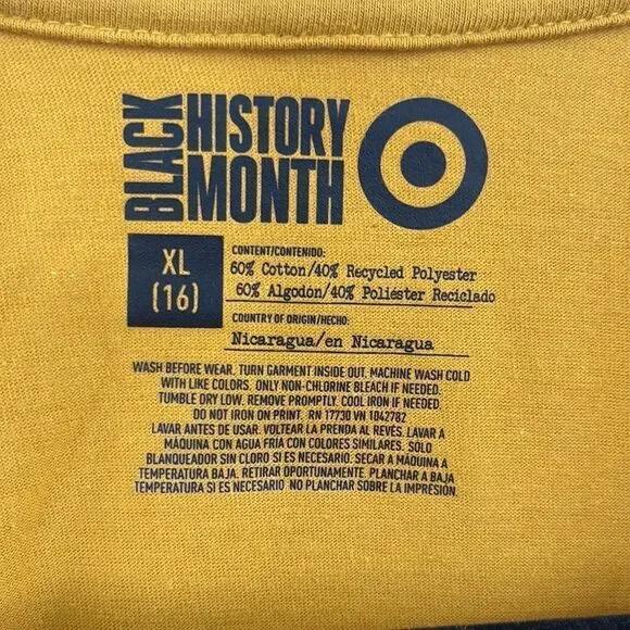 3For$20 Black History Month Baseball Tee XL - Picture 4 of 4